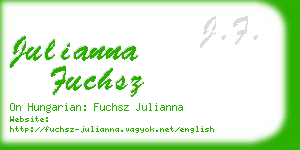 julianna fuchsz business card